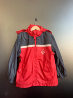 Regenjacke rot-blau Gr.122