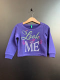 Sweatshirt violett Gr.90