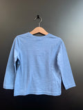 T-Shirt langärmlig blau Gr.110