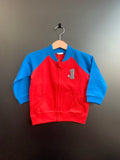 Sweatshirt rot-blau Gr.74