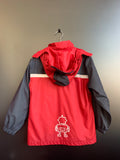 Regenjacke rot-blau Gr.122