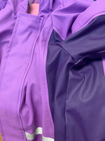 Regenjacke lila-viollet gefüttert Gr.92
